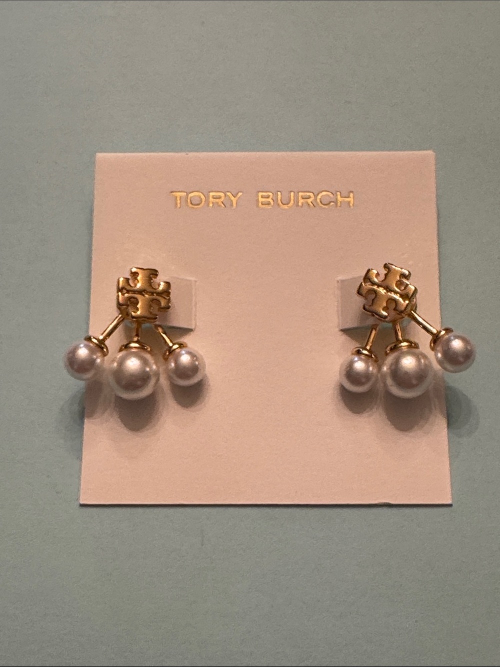 MOONDANCE PEARL FRONT-BACK EARRINGS - Tory Burch